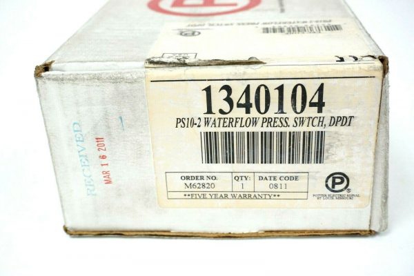 NEW POTTER 1340104 PS10-2 WATERFLOW PRESSURE SWITCH - Image 3
