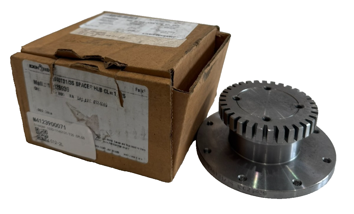 NEW REXNORD/FALK 1040T31/35 GRID COUPLING HUB 0744089 SPACER HUB CL=1.625 - Image 3