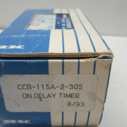 NEW RK ELECTRONICS CCB-115A-2-30S ON DELAY TIMER CCB115A230S