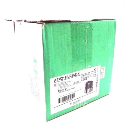 NEW SCHNEIDER ELECTRIC ATV-21HU22M3X SPEED DRIVE CONVERTER ATV21HU22M3X