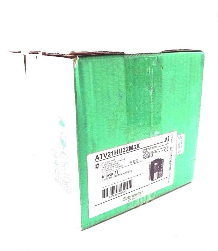 NEW SCHNEIDER ELECTRIC ATV-21HU22M3X SPEED DRIVE CONVERTER ATV21HU22M3X