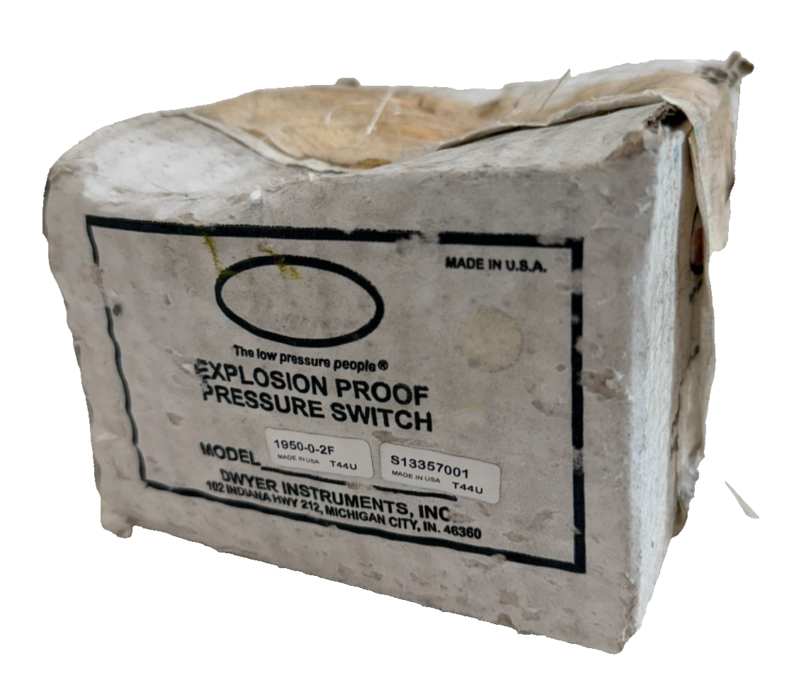 NEW SEALED DWYER 1950-0-2F PRESSURE SWITCH 195002F