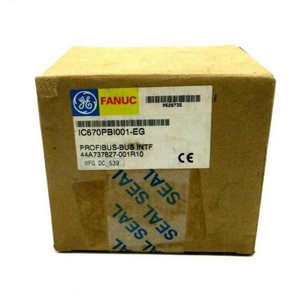 NEW SEALED GE FANUC IC670PBI001-EG PROFIBUS INTERFACE MODULE IC670PBI001EG - Image 3
