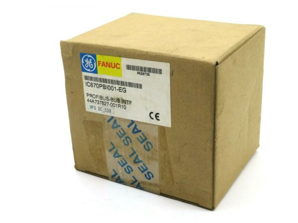 NEW SEALED GE FANUC IC670PBI001-EG PROFIBUS INTERFACE MODULE IC670PBI001EG