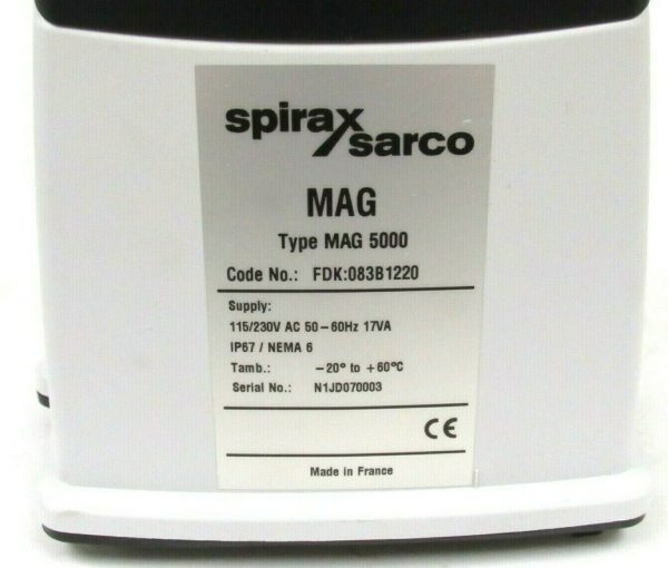 NEW SPIRAX SARCO MAG 5000 FDK-083B1220 FLOW METER TRANSMITTER MAG5000 - Image 4