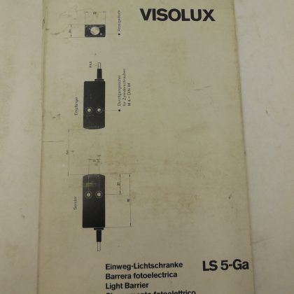 NEW VISOLUX LS5-GA LIGHT BARRIER LS5GA