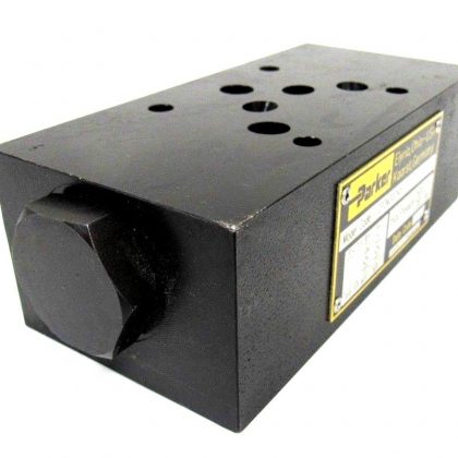 USED PARKER CPOM3DDN50 HYDRAULIC CHECK VALVE 5000 PSI