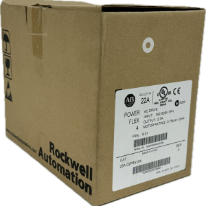 ALLEN BRADLEY 22A-D2P3N104 POWERFLEX SER. A FRN: 6.01 1HP NEW SURPLUS