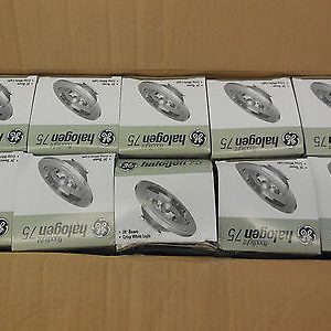 LOT OF 10 NEW GE HALOGEN 75W FLOODLIGHT AR111-75W12V-FL-GE