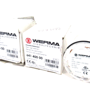 LOT OF 2 NEW WERMA 641 400 00 LIGHT ELEMENT 64140000