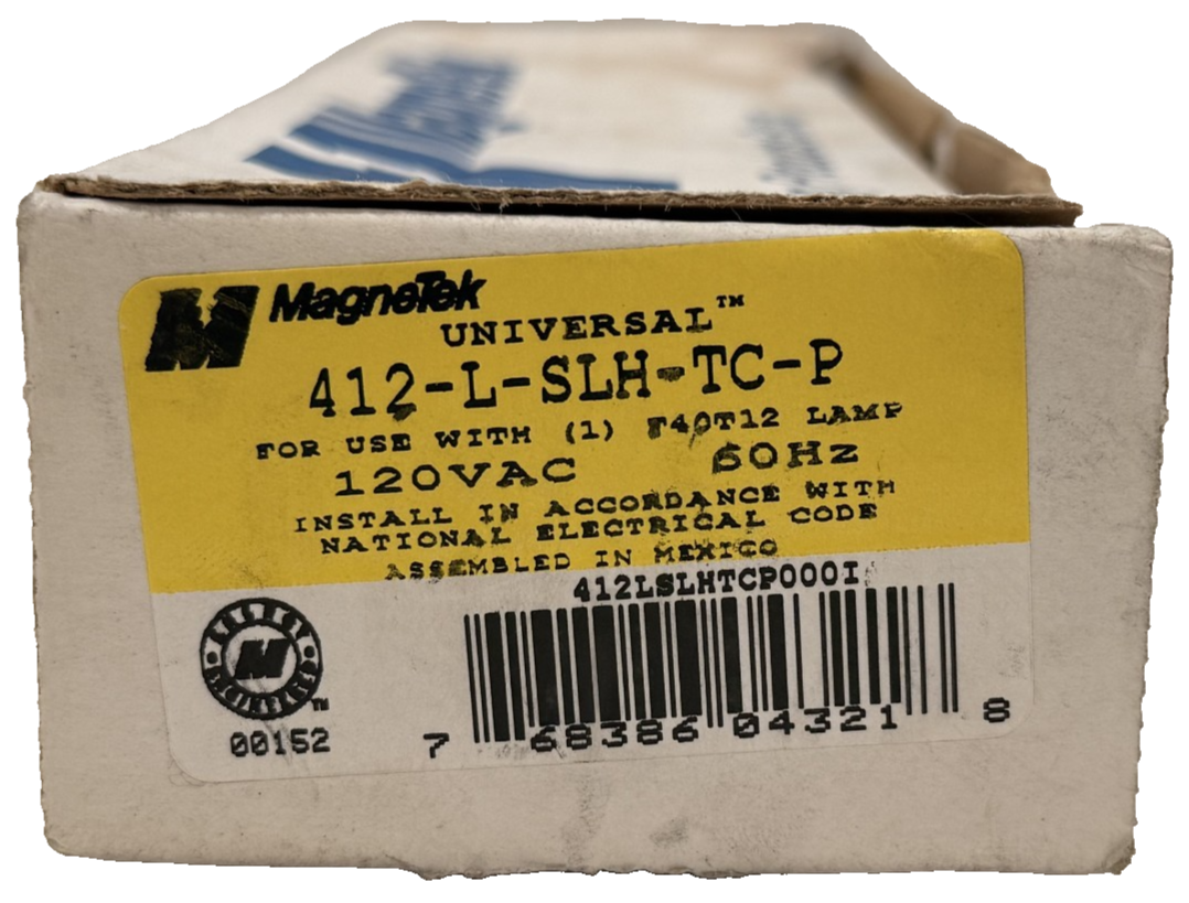 LOT OF 4 NEW MAGNETEK UNIVERSAL 412-L-SLH-TC-P RAPID START BALLASTS 412LSLHTCP - Image 7