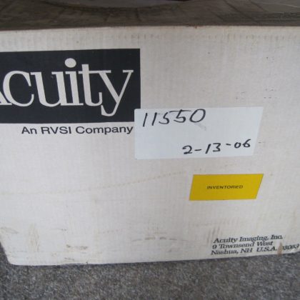 NEW COMPLETE RVSI ACUITY AS-MS40-301  MS40 CAMERA SYSTEM BW-MS40-301