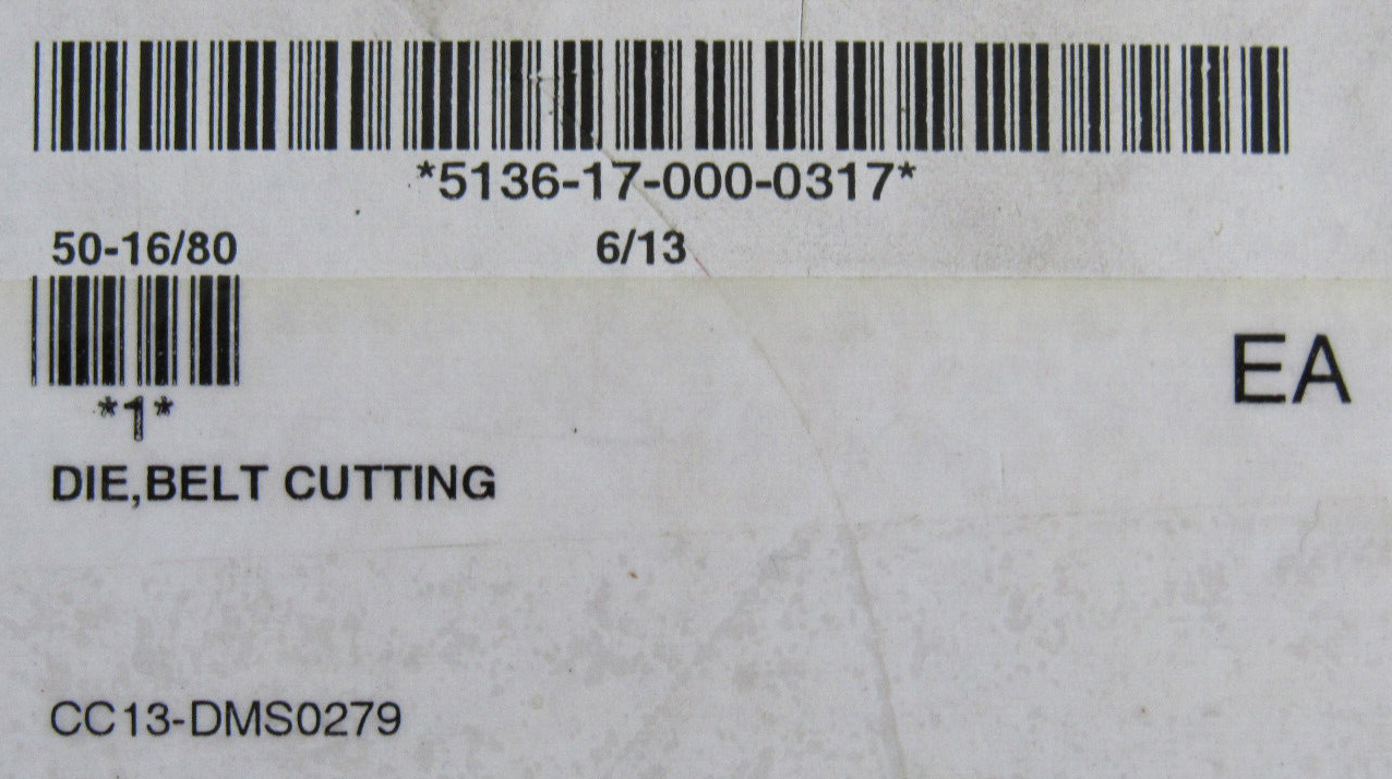 NEW ETAC 3915-17-000-0312 BELT CUTTER 50-16/80 3915170000312 - Image 4