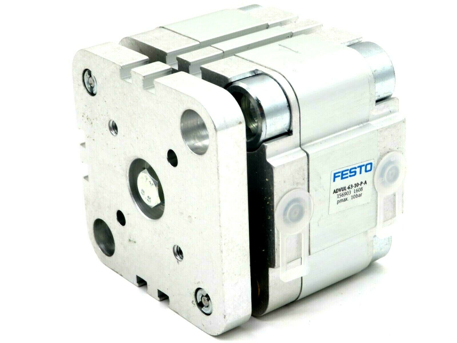 NEW FESTO ELECTRIC ADVUL-63-10-P-A AIR CYLINDER 156903 ADVUL6310PA