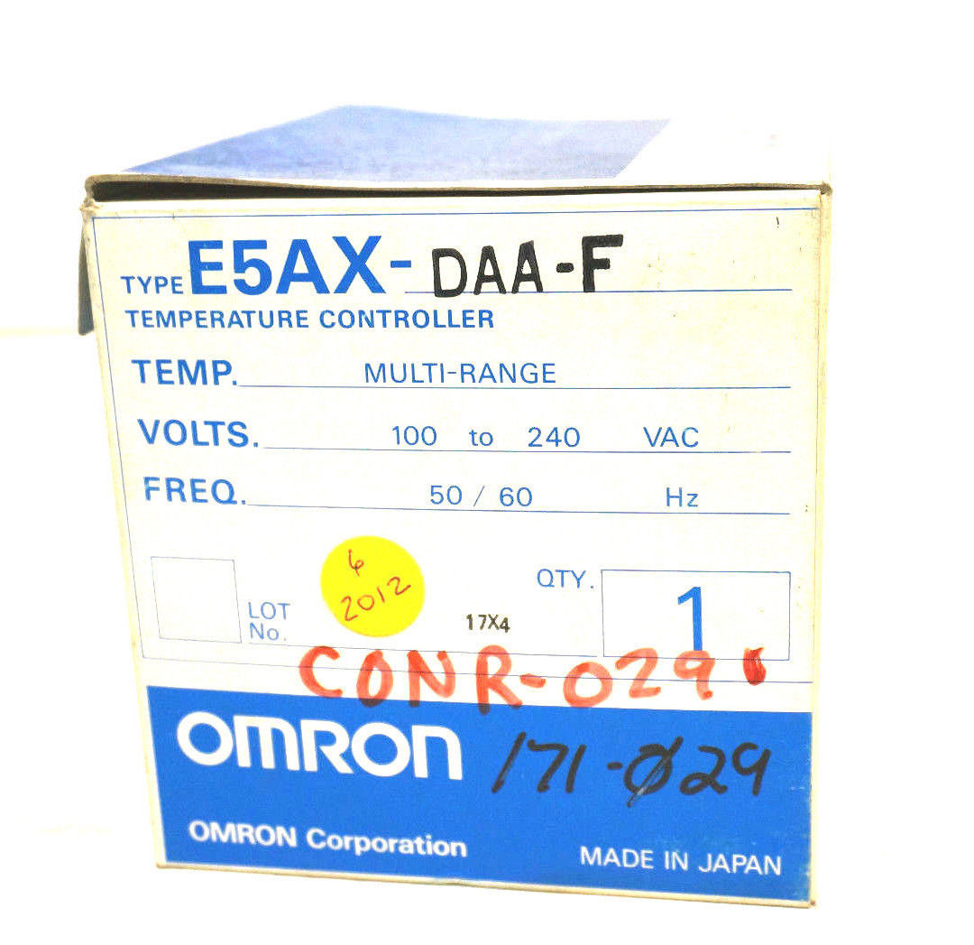 NEW OMRON E5AX-DAA-F TEMPERATURE CONTROLLER E5AXDAAF