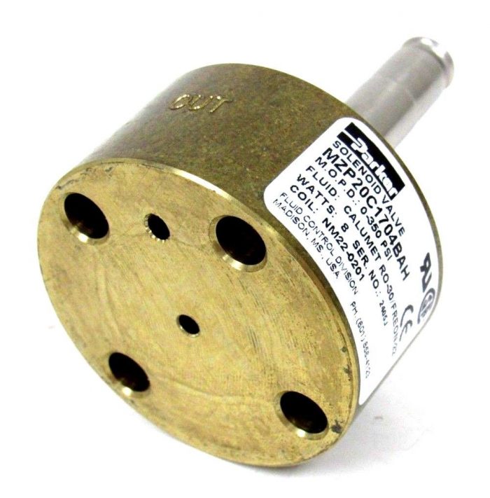 NEW PARKER MZP20C1704BAH SOLENOID VALVE VAL02843 - Image 3