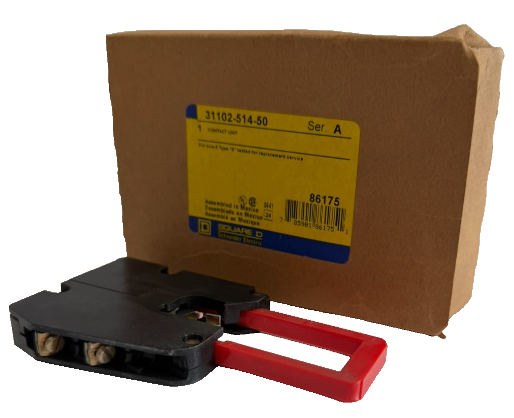 NEW SCHNEIDER ELECTRIC 31102-514-50 CONTACT UNIT SER. A 3110251450