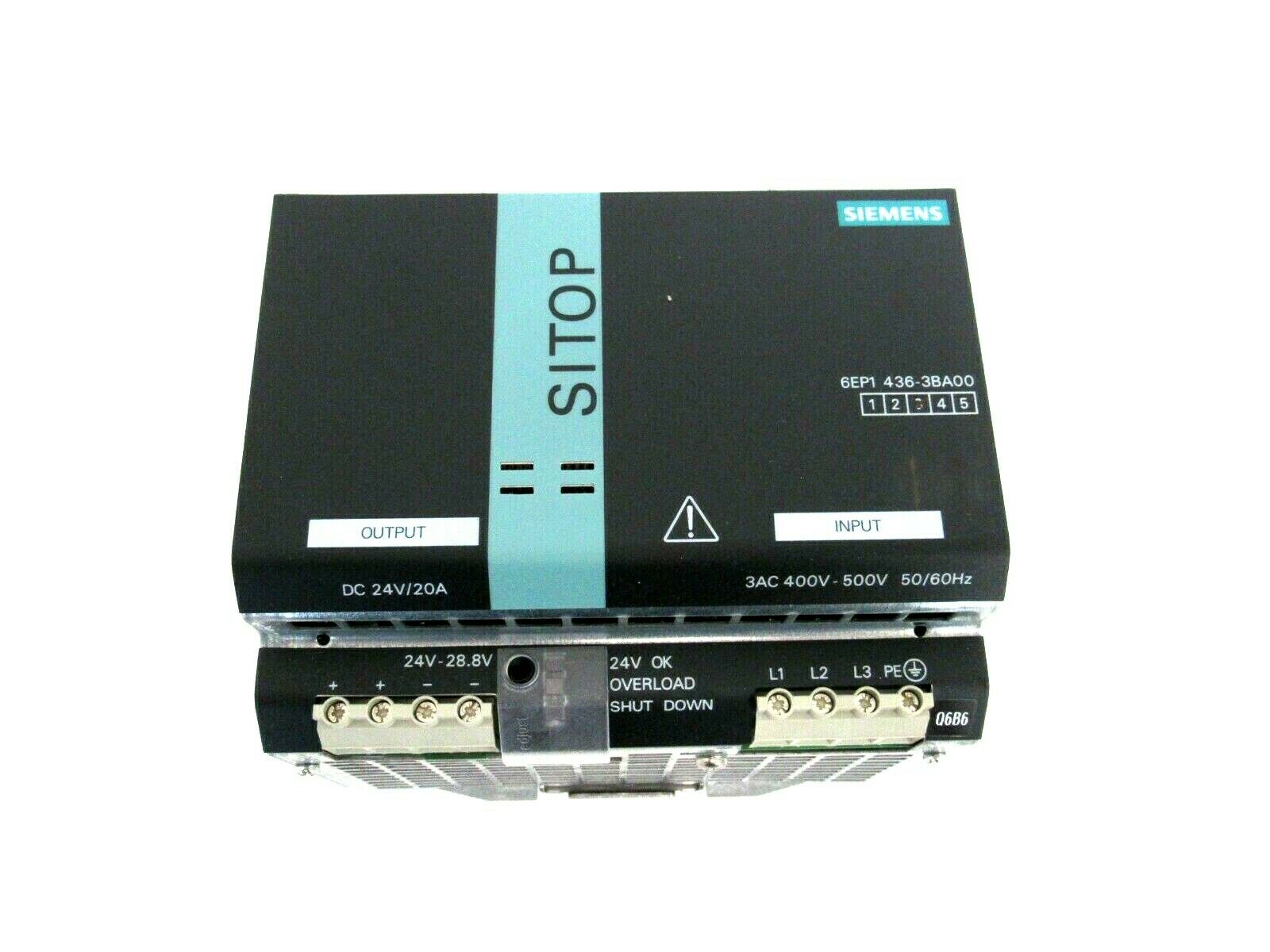 NEW SIEMENS 6EP1436-3BA00 SITOP POWER SUPPLY 6EP14363BA00 - Image 3