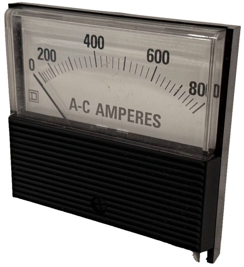 NEW SQUARE D CLE8-A3A801 A.C. AMMETER PANEL METER 0-800A 60HZ CLE8A3A801 - Image 3