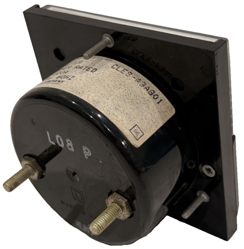 NEW SQUARE D CLE8-A3A801 A.C. AMMETER PANEL METER 0-800A 60HZ CLE8A3A801 - Image 4