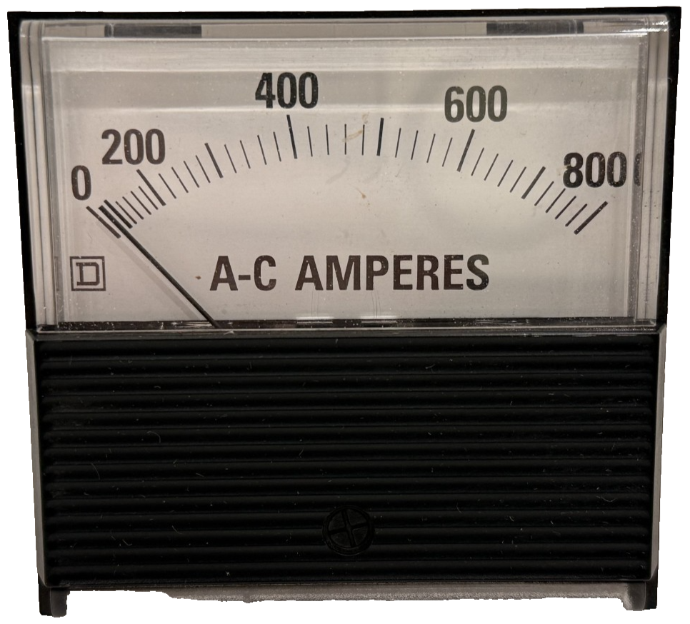 NEW SQUARE D CLE8-A3A801 A.C. AMMETER PANEL METER 0-800A 60HZ CLE8A3A801 - Image 5