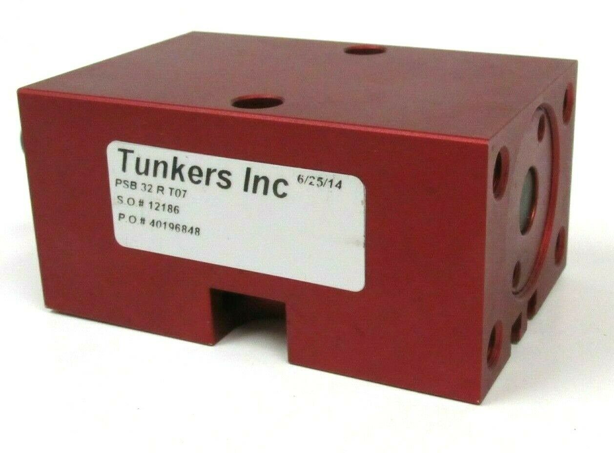 NEW TUNKERS PSB-32-R-T07 PNEUMATIC SWIVEL CLAMP PSB32RT07 - Image 3