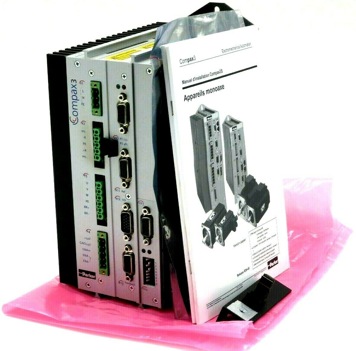 REFURBISHED PARKER S063V2F10I20T11M00 SERVO DRIVE COMPAX3 SERIES - Image 3