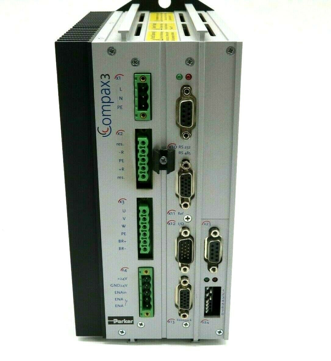 REFURBISHED PARKER S063V2F10I20T11M00 SERVO DRIVE COMPAX3 SERIES - Image 5