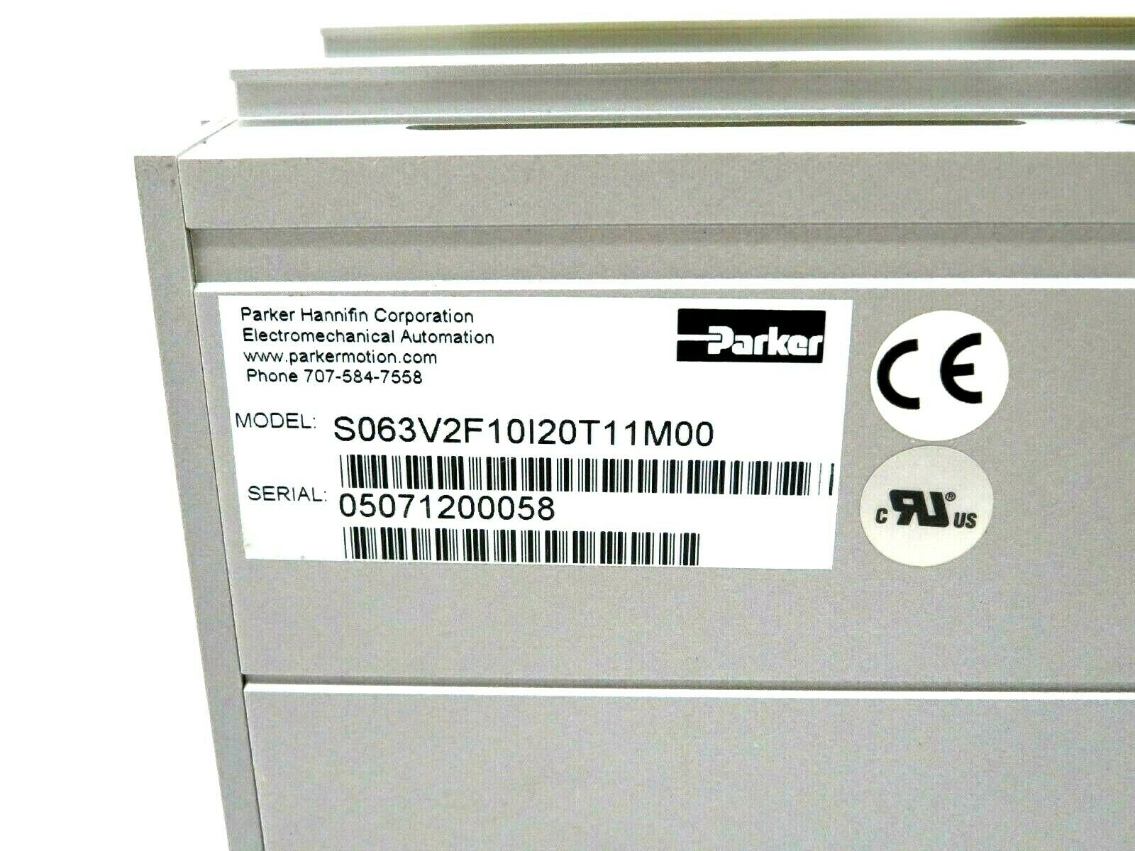 REFURBISHED PARKER S063V2F10I20T11M00 SERVO DRIVE COMPAX3 SERIES - Image 7