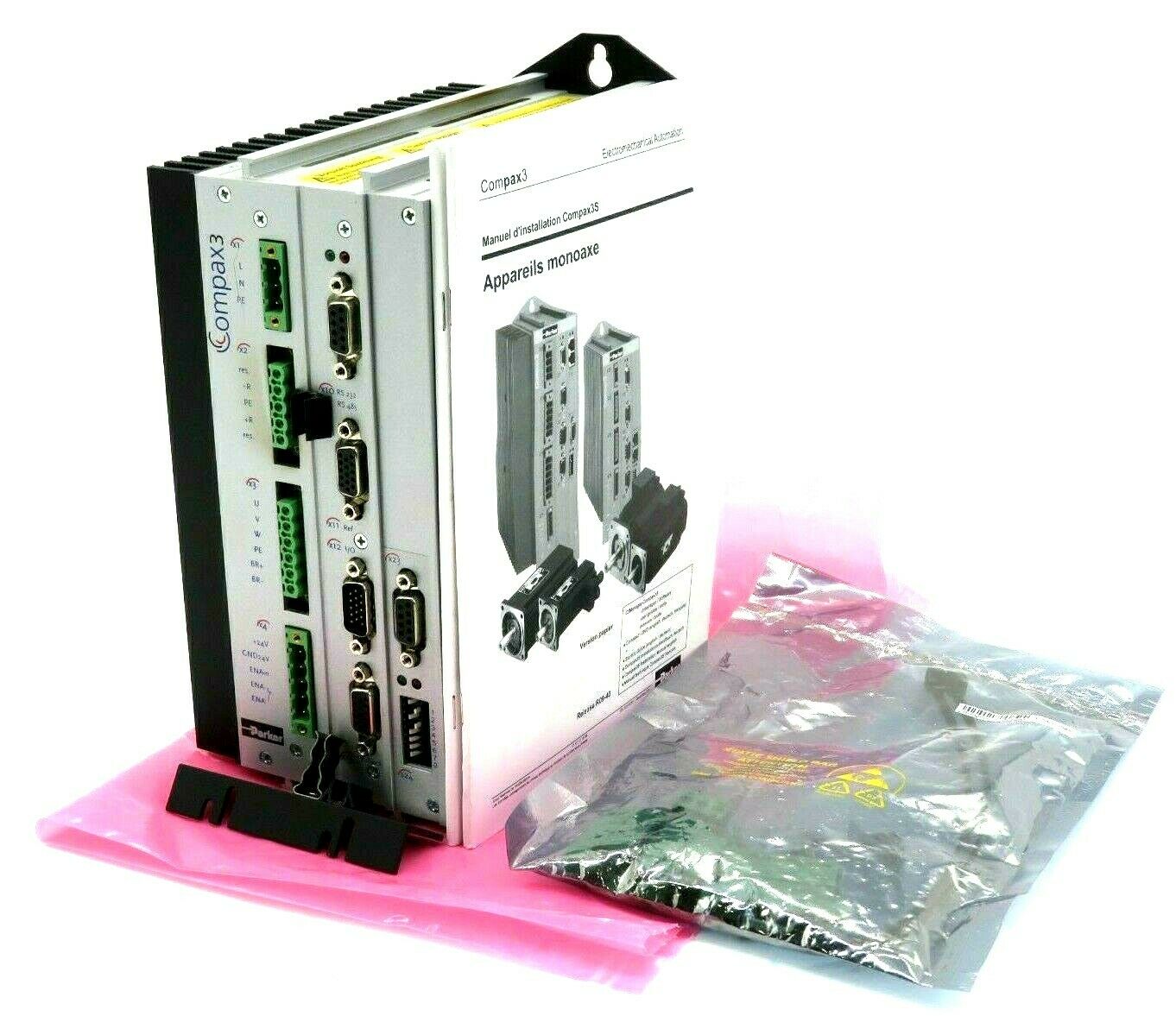 REFURBISHED PARKER S063V2F10I20T11M00 SERVO DRIVE COMPAX3 SERIES