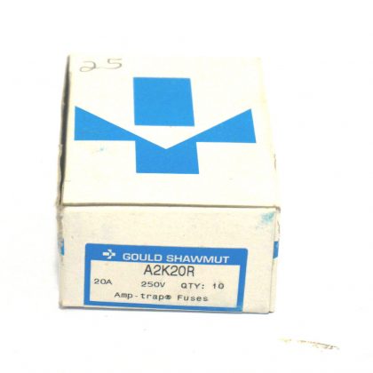 10 NEW GOULD SHAWMUT A2K20R FUSES