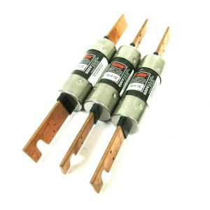 3 NEW BUSSMANN FUSETRON FRS-R-100 FUSE FRSR100 600V