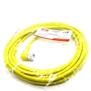 9 NEW HTM ELECTRICS R-FA4/3TZ-V075 M12 SENSOR CABLE RFA43TZV075