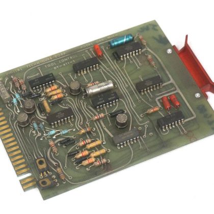DIGITAL TECHNIQUES CORP. DT-411-1 TOOL CONTROL CARD DT4111