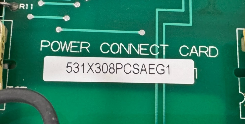 GENERAL ELECTRIC 531X308PCSAEG1 POWER CONNECT CARD REFURBISHED - Image 4