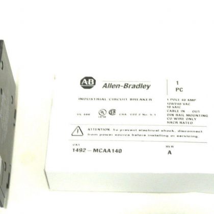 NEW ALLEN BRADLEY 1492-MCAA140 CIRCUIT BREAKER 1492MCAA140