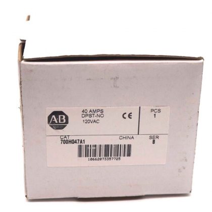 NEW ALLEN BRADLEY 700-HG47A1 POWER RELAY SER.B 700HG47A1