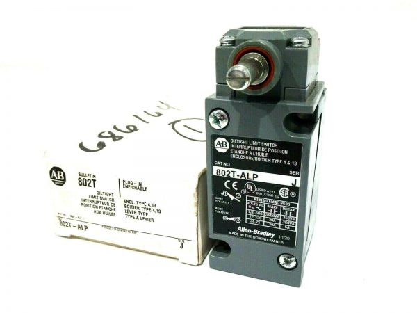 NEW ALLEN BRADLEY 802T-ALP LIMIT SWITCH SER.J 802TALP