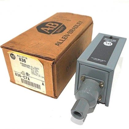 NEW ALLEN BRADLEY 836-C7A PRESSURE SWITCH SER.A 836C7A