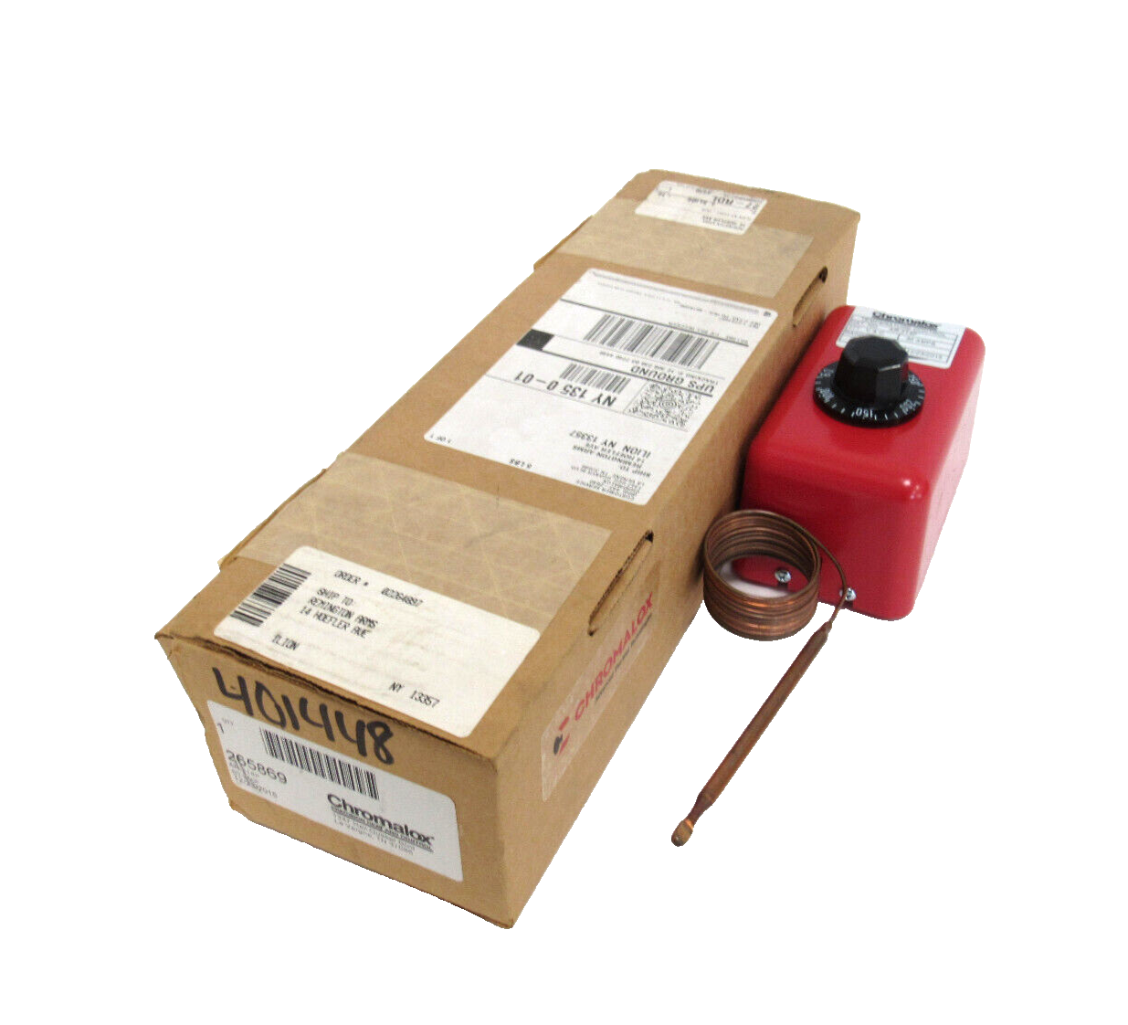 NEW CHROMALOX AR-214P TEMPERATURE CONTROL 60-250F 265869 AR214P