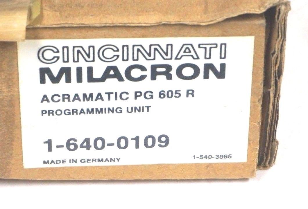 NEW CINCINNATI MILACRON PG-605-R HAND HELD PROGRAMMER PG605R - Image 3