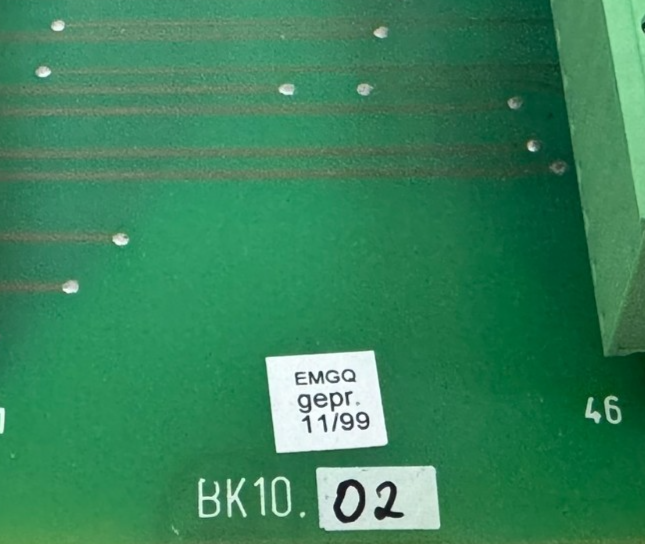 NEW EMG AUTOMATION BK10.02 CONTROL BOARD BK10-1.4 - Image 4