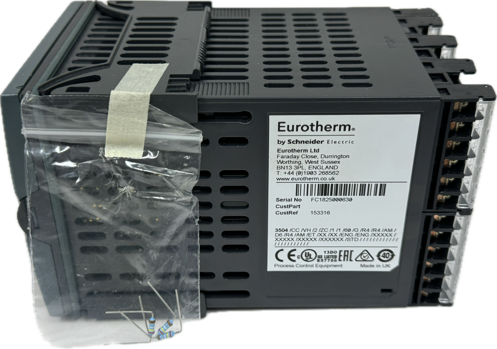 NEW EUROTHERM 3504/CC/VH/2/ZC/1/1/60/G/R4/R4/AM/D6/R4/AM/ET/XX/XX/ENG/ENG - Image 6