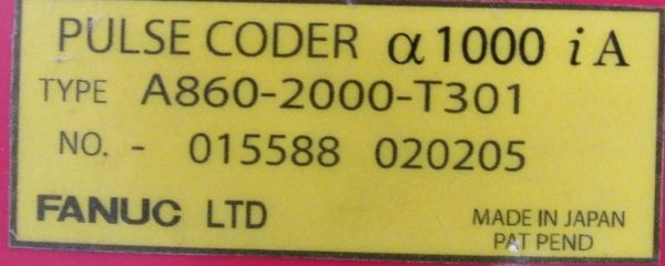 NEW FANUC A06B-0215-B100 SERVO MOTOR A860-2000-T301 A06B0215B100 - Image 5