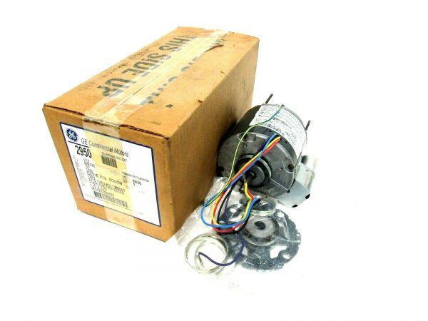 NEW GE 5KCP29DG-3402-S MOTOR 1/15HP 208-230V 1550 RPM DIA 1.50"x.37" 2950
