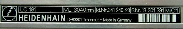 NEW HEIDENHAIN 341240-23 LINEAR ENCODER LC-181 ML 3040 MM 359-122-04 34124023 - Image 5