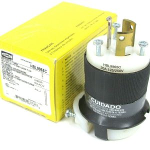 NEW HUBBELL HBL9965C TWIST LOCK PLUG