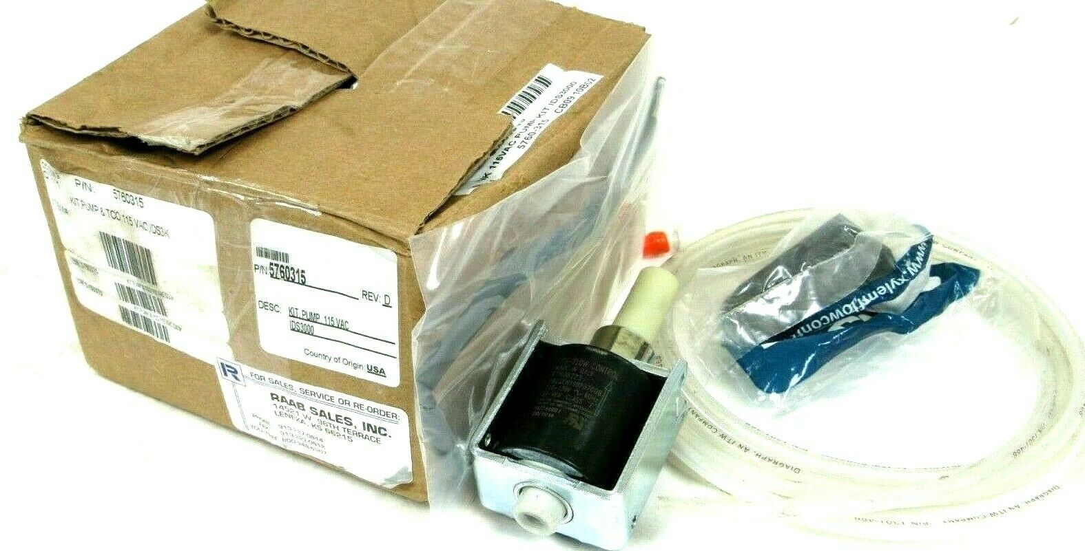 NEW INK IDS3000 5760315 VACUUM PUMP KIT