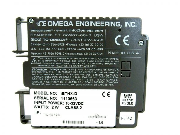 NEW OMEGA IBTHX-D ISERVER MONITOR IBTHP-5 IBTHXD - Image 4