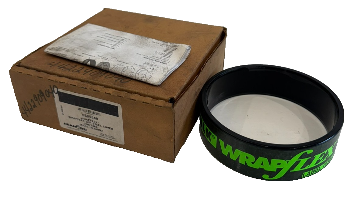 NEW REXNORD WRAPFLEX 0359848 30R STEEL COUPLING COVER 1239436 - Image 3